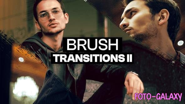 Videohive - 20 Brush Transitions II 47606976