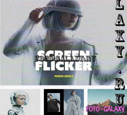 Screen Flicker Photo Effects - 42220905