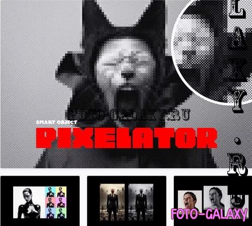 Pixel Photo Effect - D3F6WSE