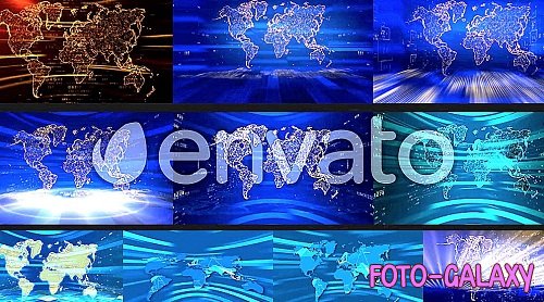 Videohive - Backgrounds For News 48068577 - Project For Final Cut & Apple Motion